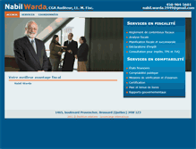 Tablet Screenshot of nabilwardafiscaliste.com
